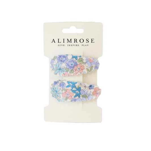 Alimrose - Hair Clip Set Liberty Blue