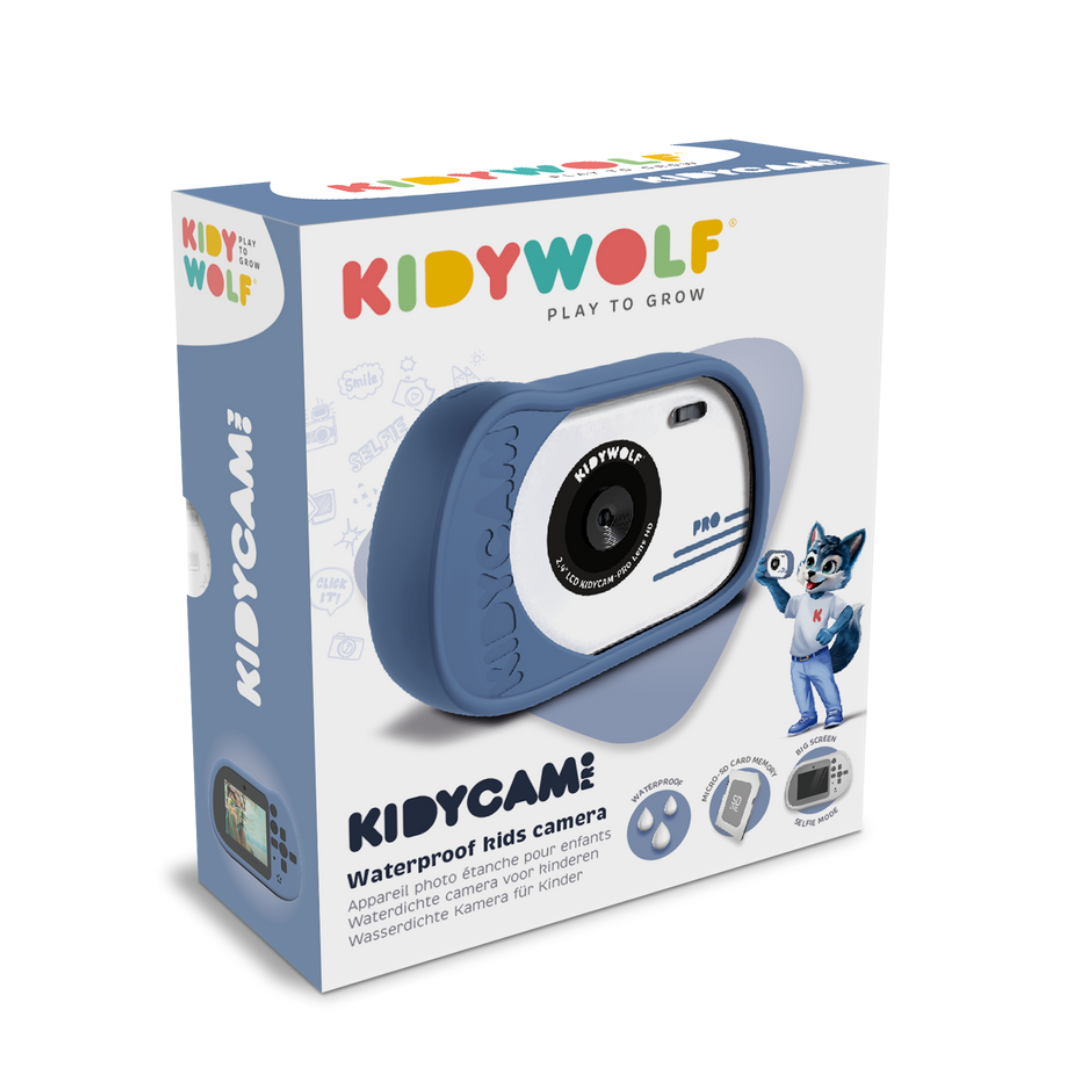 Kidywolf - Kidycam Waterproof Kids Camera | Blue