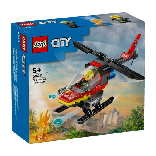 LEGO City Fire Rescue Helicopter 60411