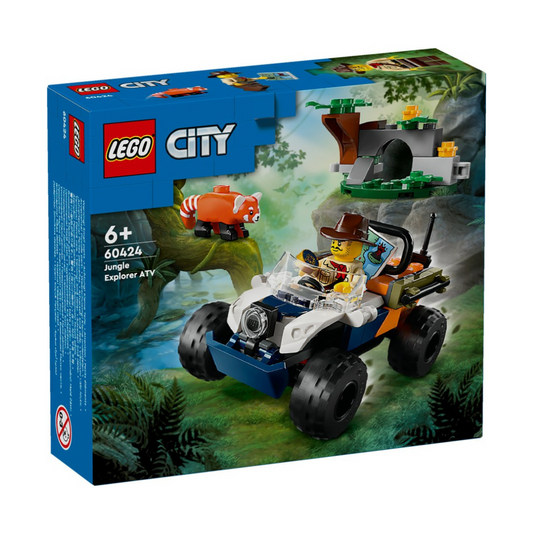 LEGO City Jungle Explorer ATV Red Panda Mission Set 60424