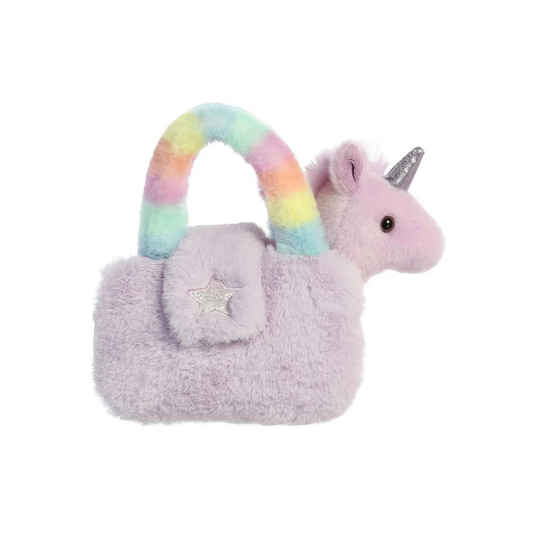 Fancy Pal Unicorn Plushy Purple