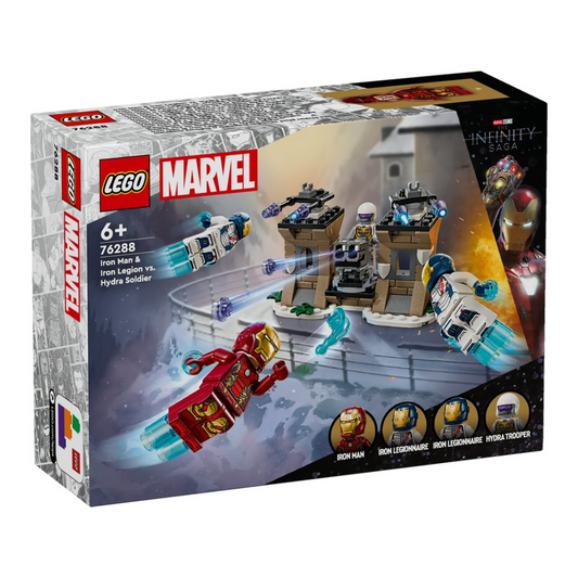 LEGO Super Heroes Marvel Iron Man & Iron Legion vs. Hydra Soldier 76288