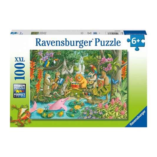 Ravensburger Rainforest River Band Puzzle 100pc
