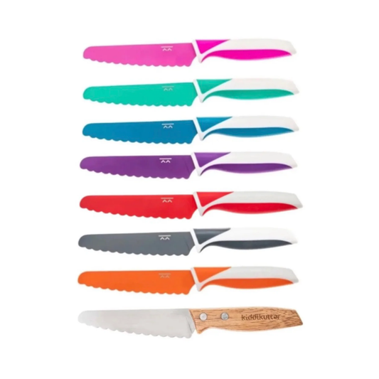 Kiddikutter Child Safe Knife (Select Colour)
