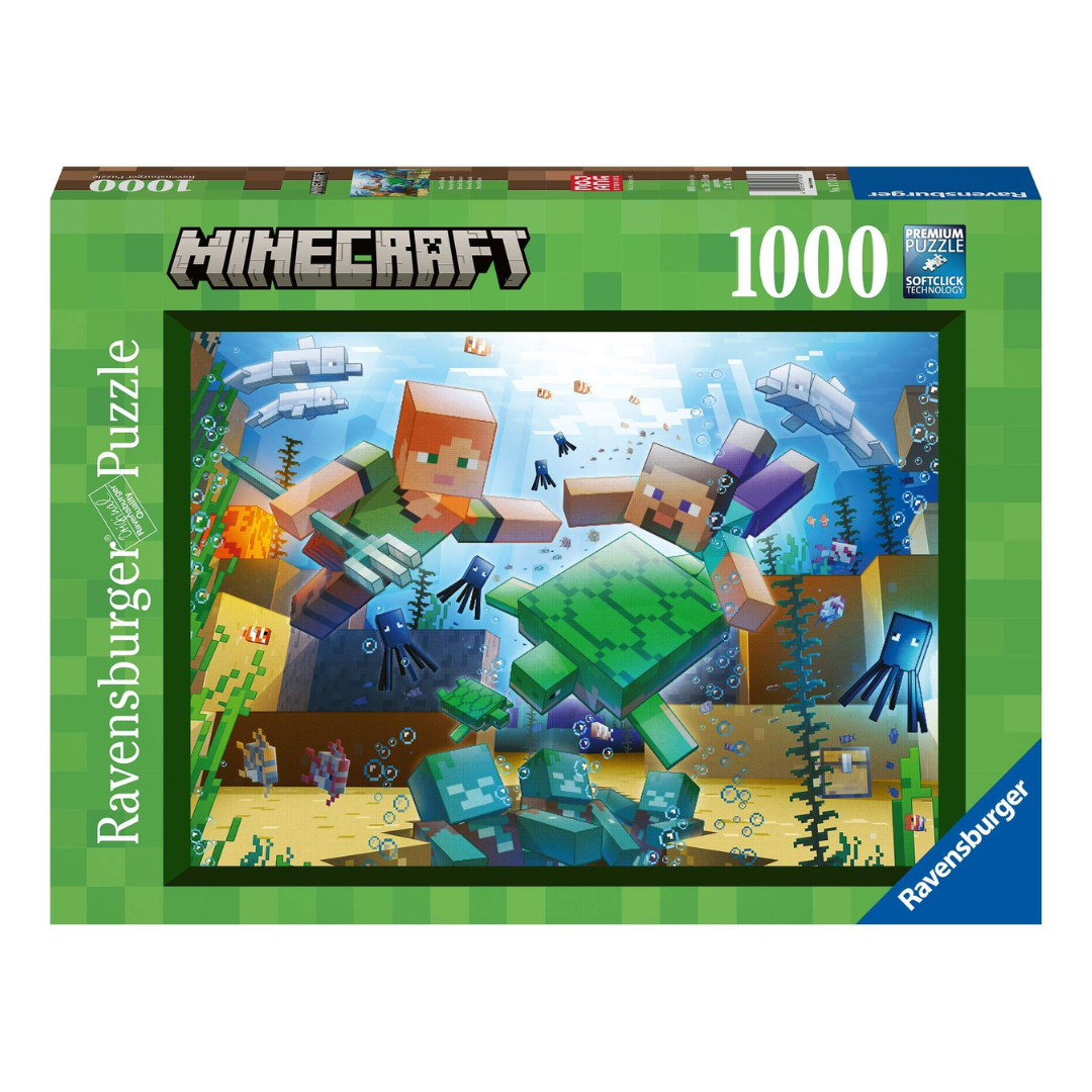Ravensburger Minecraft Mosaic Puzzle 1000pc