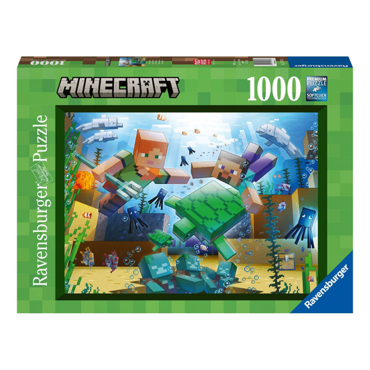 Ravensburger Minecraft Mosaic Puzzle 1000pc