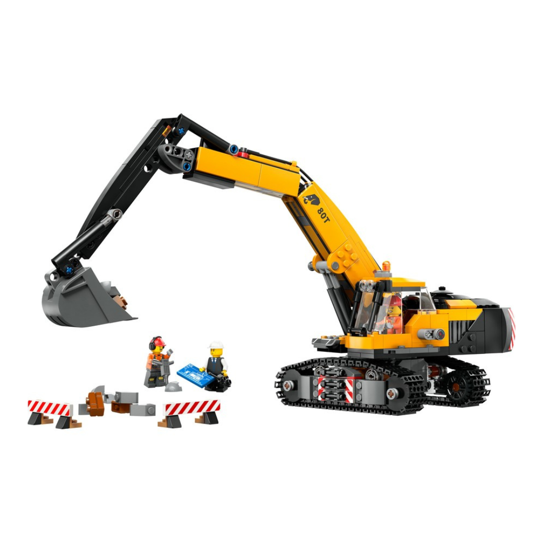 LEGO City Yellow Construction Excavator 60420