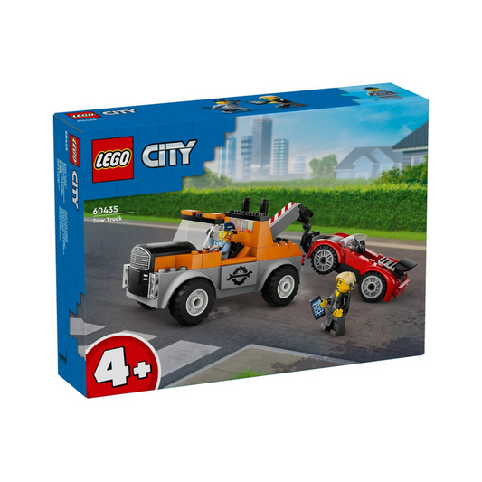LEGO City Tow Truck and Sports Car Repair Toy Playset 60435