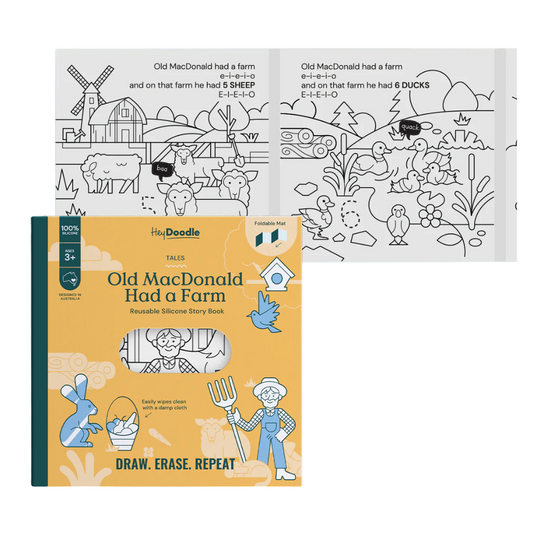 Hey Doodle Colouring Book - Old MacDonald Had a Farm Tales