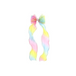 Pink Poppy - Rainbow Butterfly Bow Hair Clip