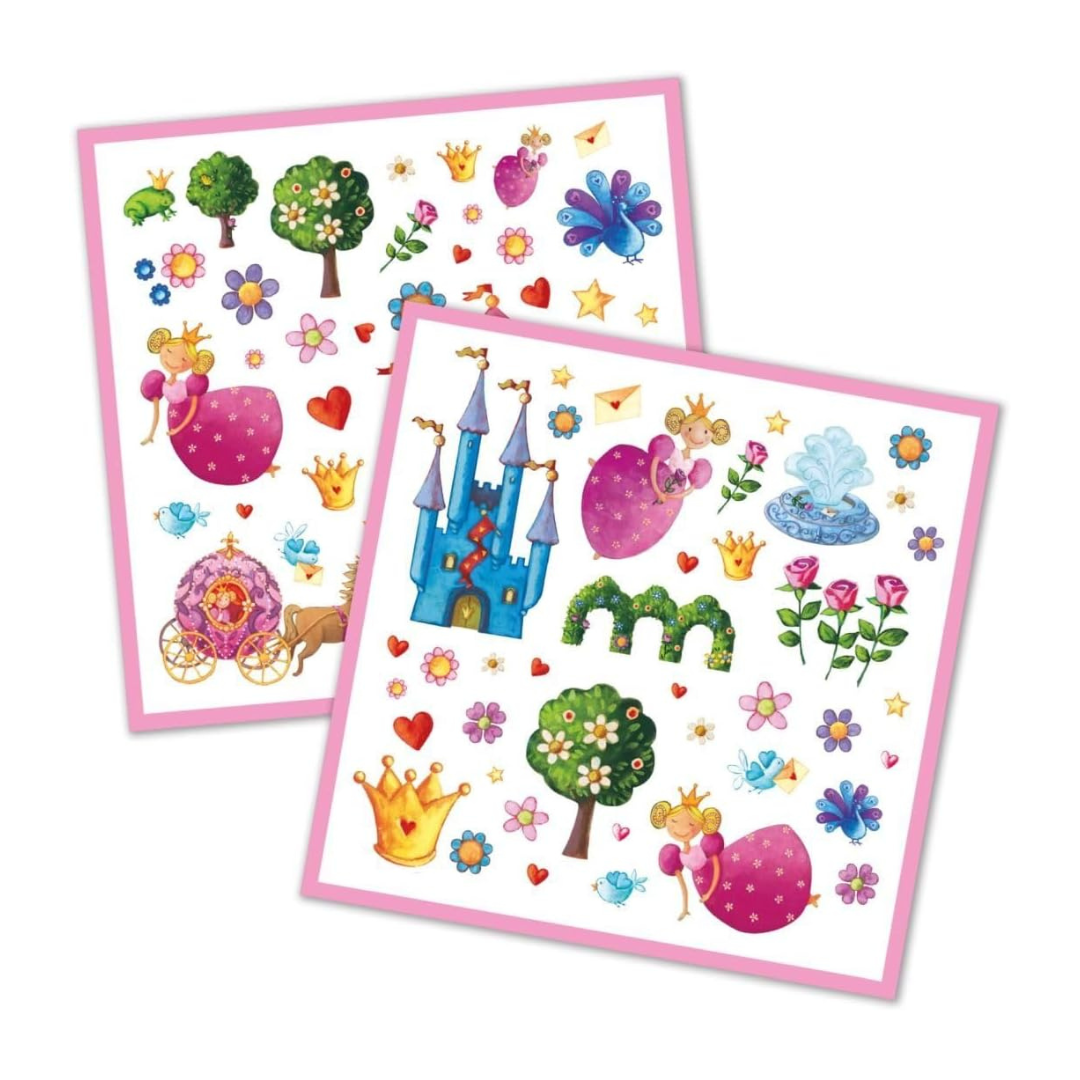 Djeco 160 Princess Marguerite Stickers