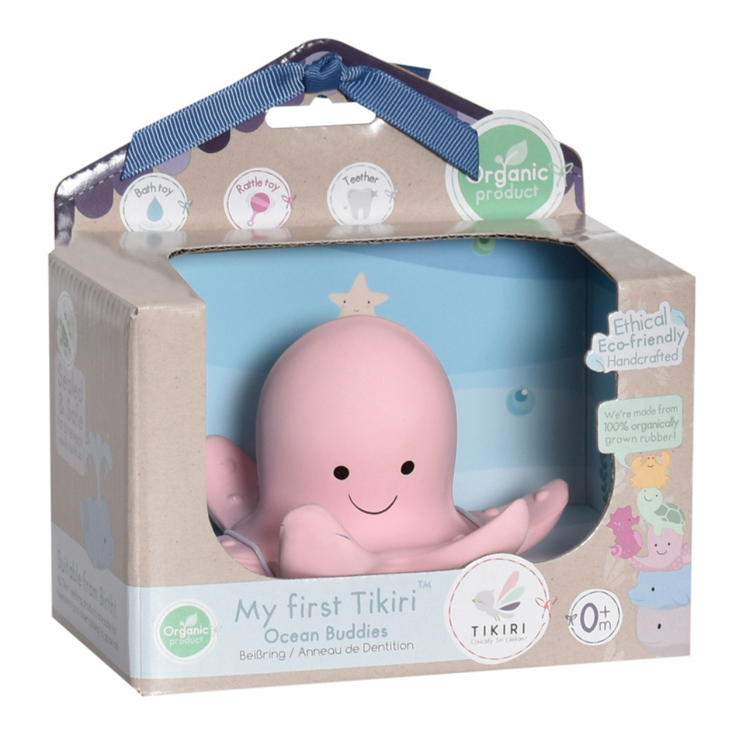 Tikiri Rubber Octopus Ocean Buddy