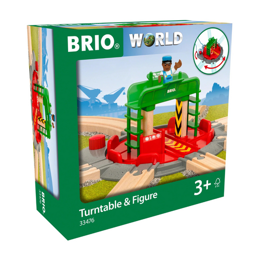 BRIO Turntable & Figure