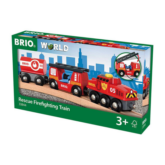 BRIO Rescue Firefighting Train