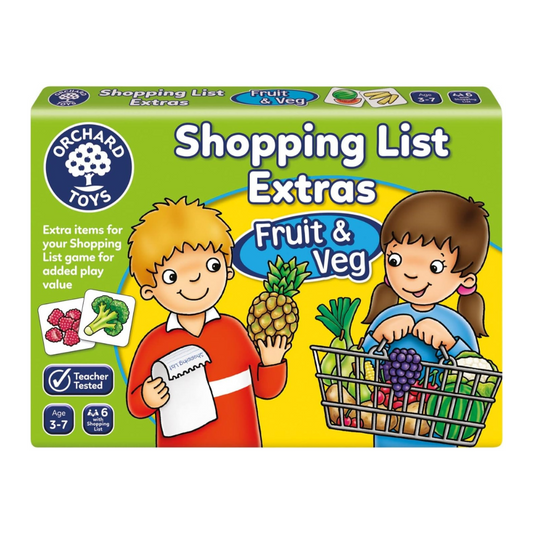 Orchard Shopping List Booster Pack Fruit and Veg Game