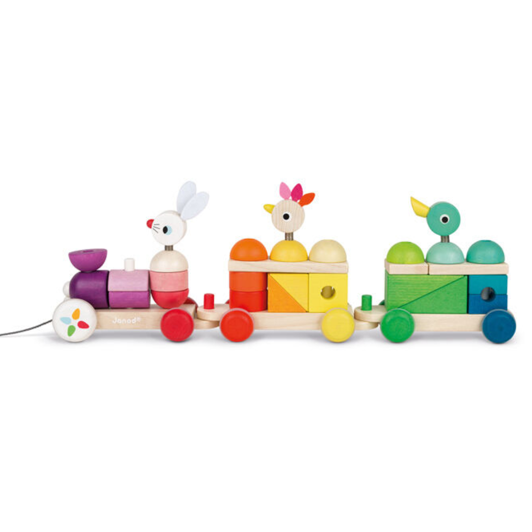 Janod - Giant Multicolour Train