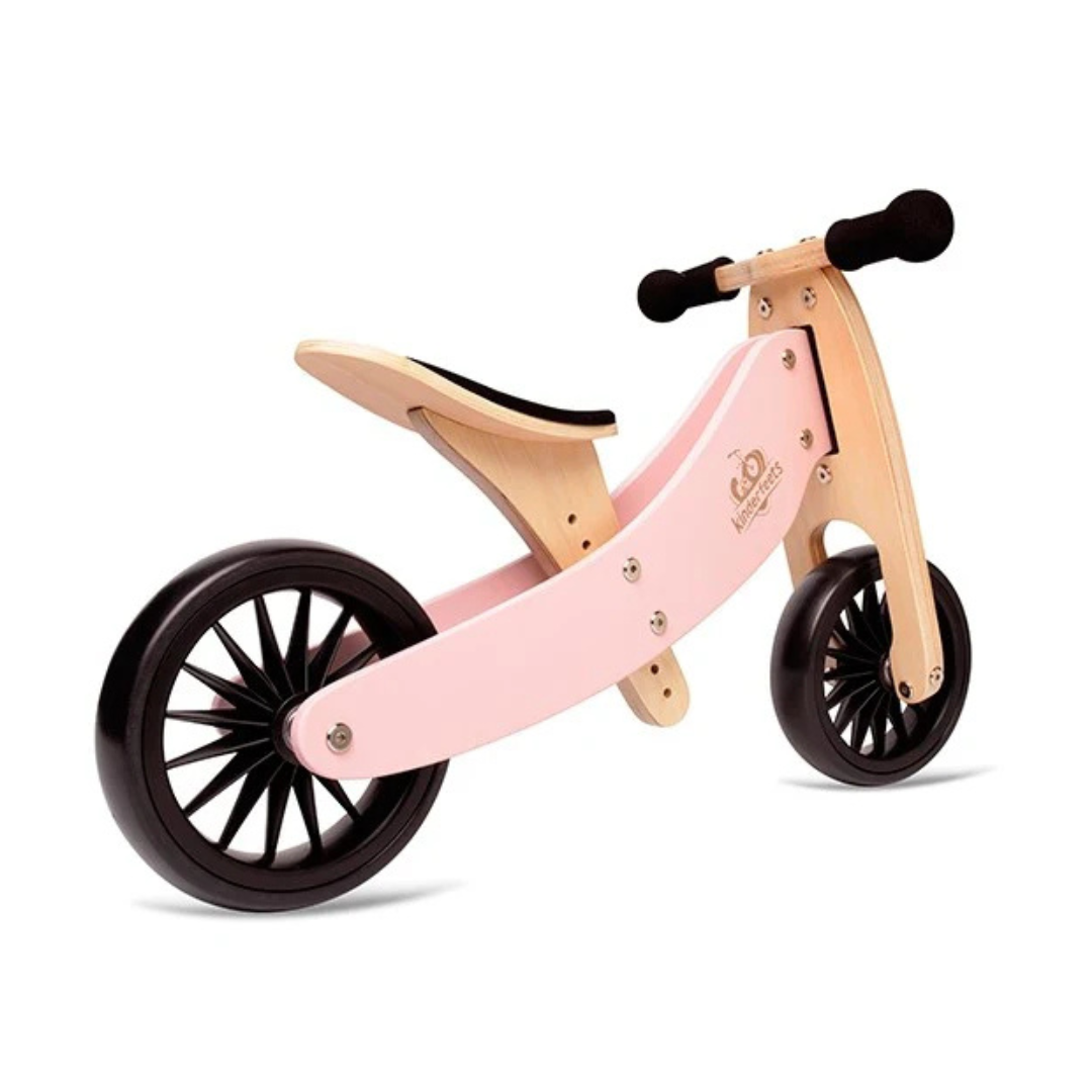 Kinderfeets Tiny Tot 2 in 1 Plus Trike Rose