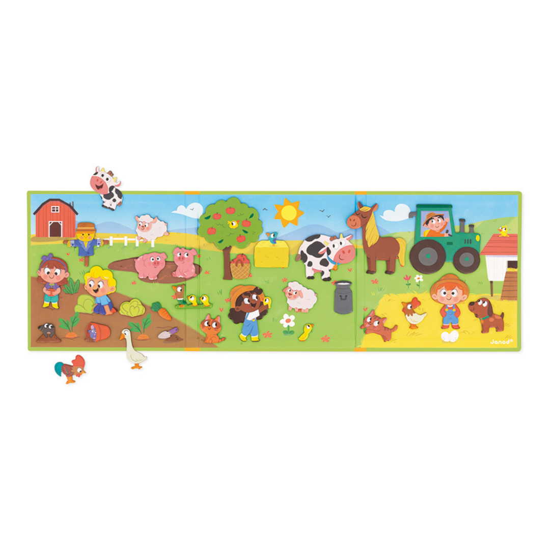Janod Magnetic Story - Farm
