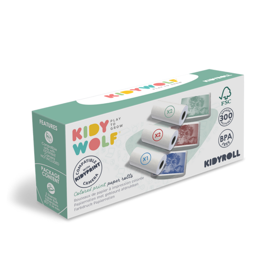 Kidywolf - Kidyroll Coloured Paper