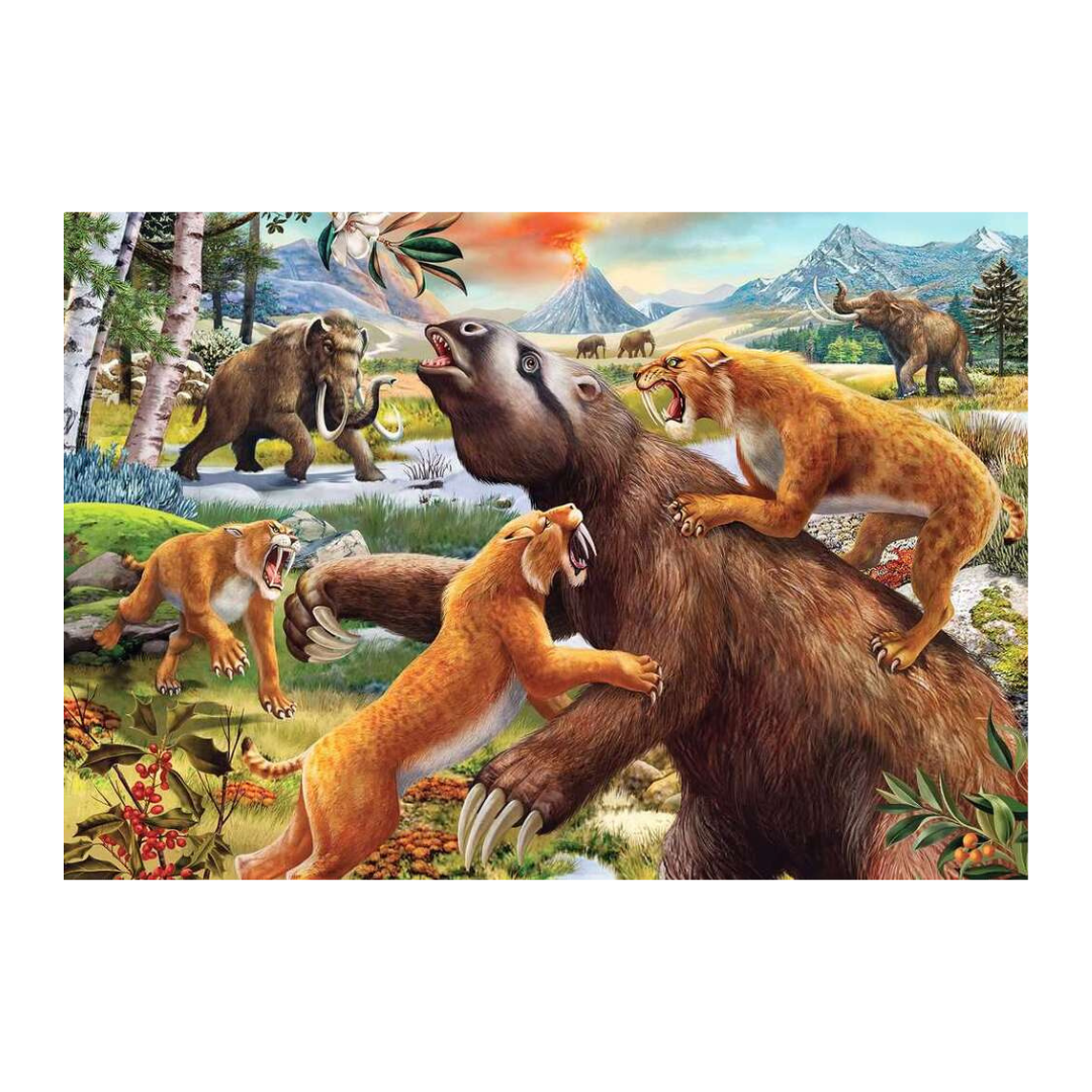 Ravensburger Jurassic Wildlife Puzzle 2x24pc