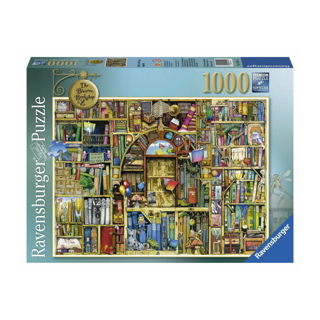 Ravensburger The Bizarre Bookshop Puzzle 1000pc