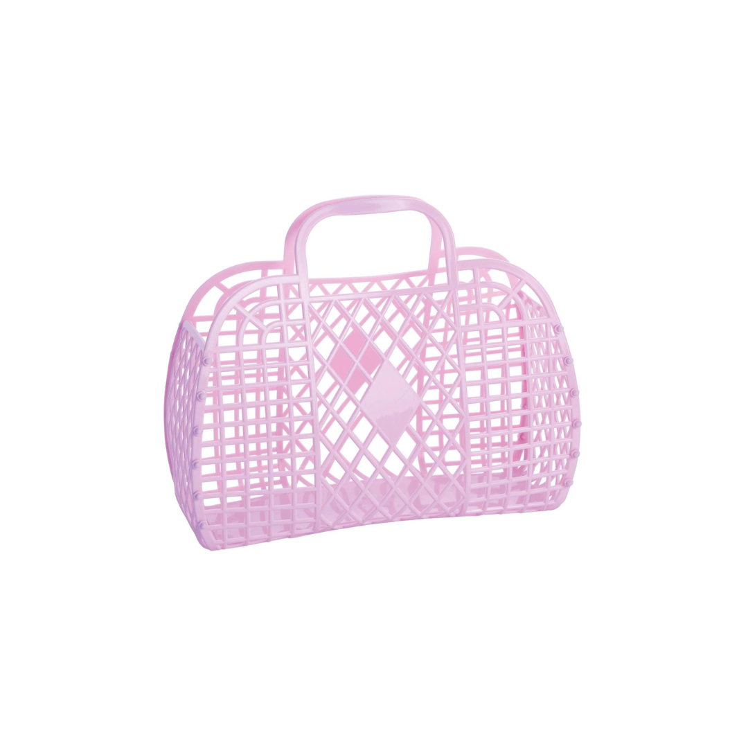 Sun Jellies Retro Basket Small - Lilac