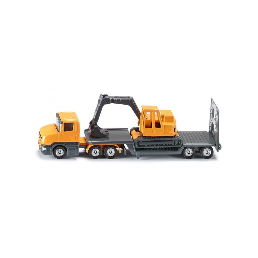 Siku Truck Low Loader with Excavator