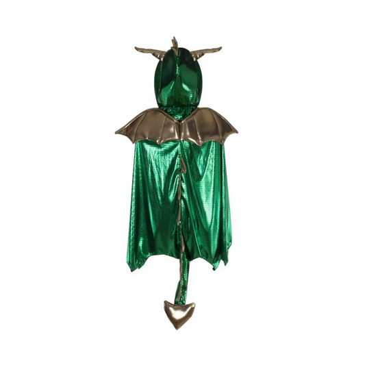 Great Pretenders - Green & Gold Dragon Cape