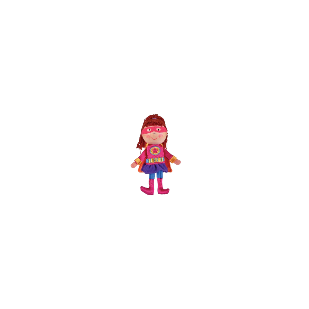 Fiesta Crafts - Girl Hero Finger Puppet