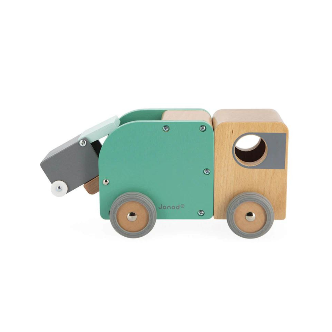 Janod - Wooden Recycling Truck