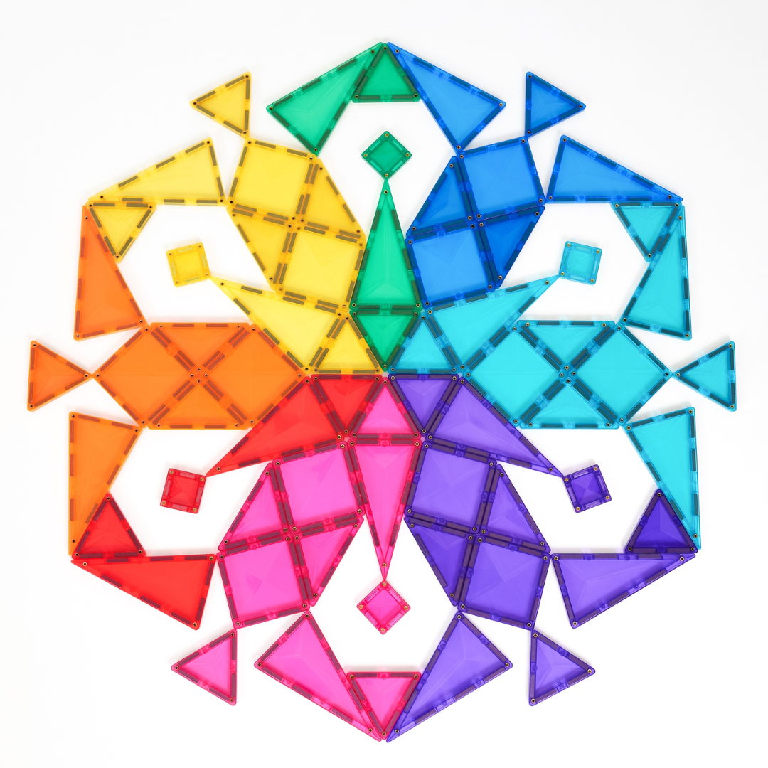 Connetix Tiles 202 Piece Bright Mega Pack