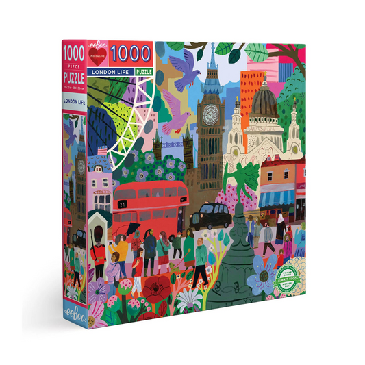 Eeboo London Life 1000 Piece Puzzle