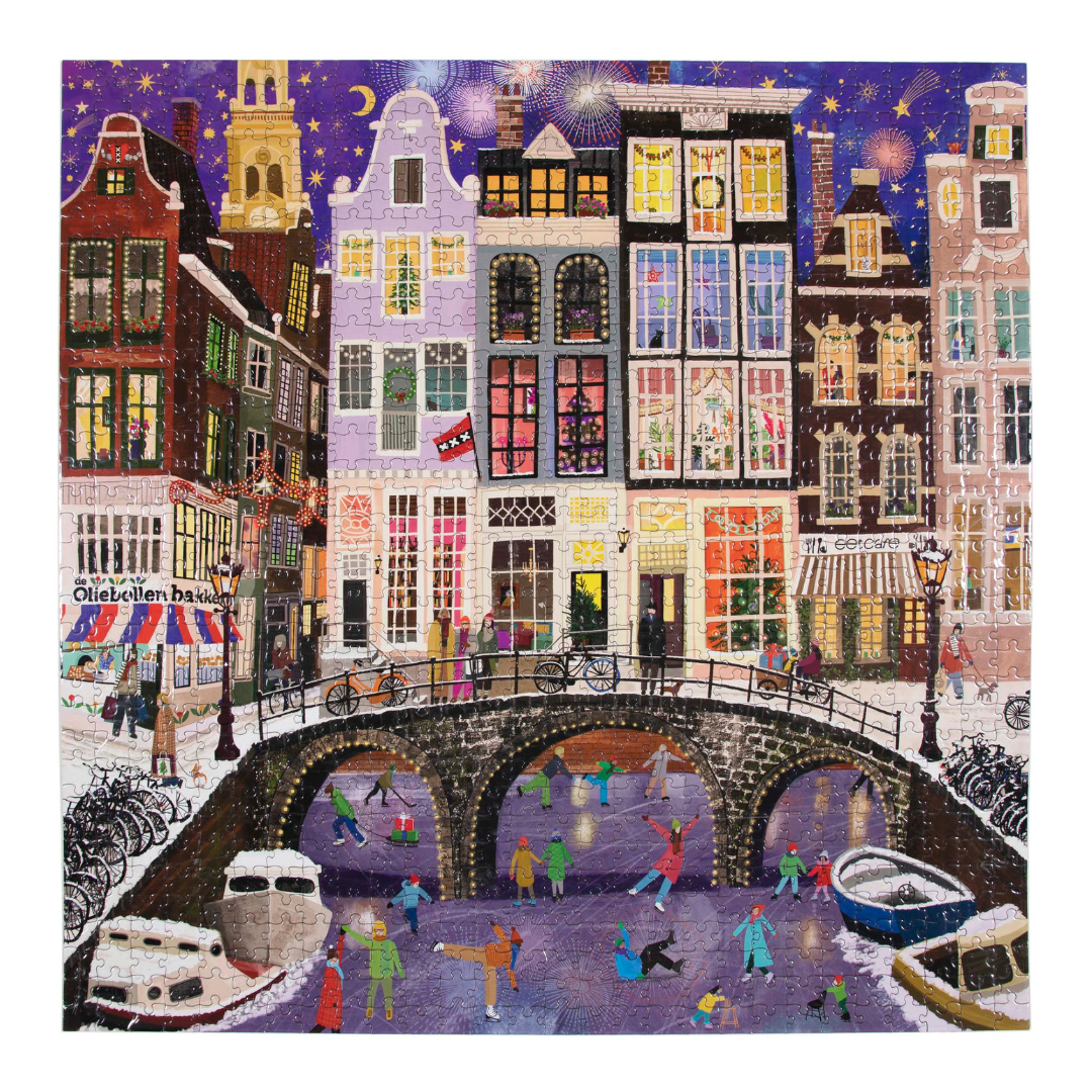 Eeboo Magical Amsterdam 1000 Piece Puzzle