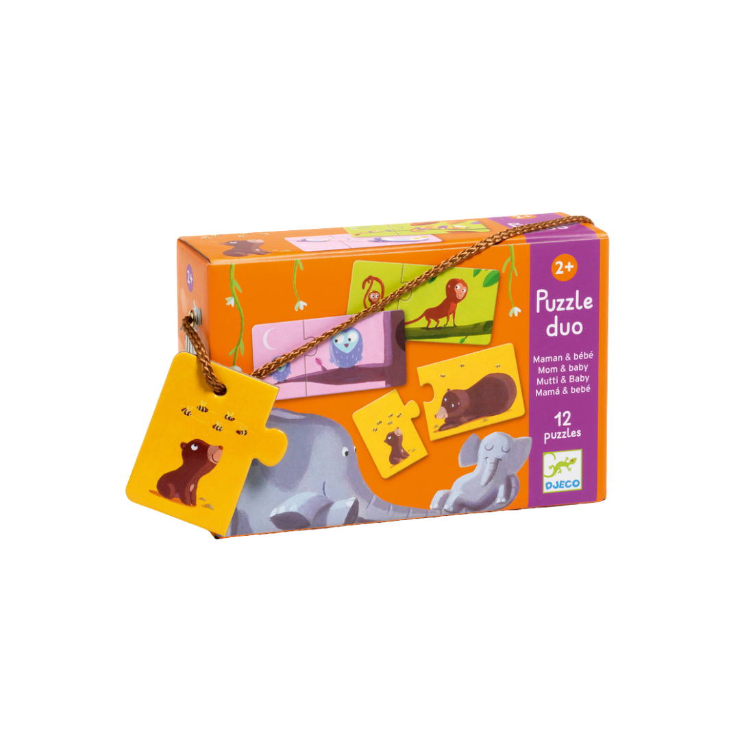 Djeco Duo Mum & Baby Puzzle 24 Piece