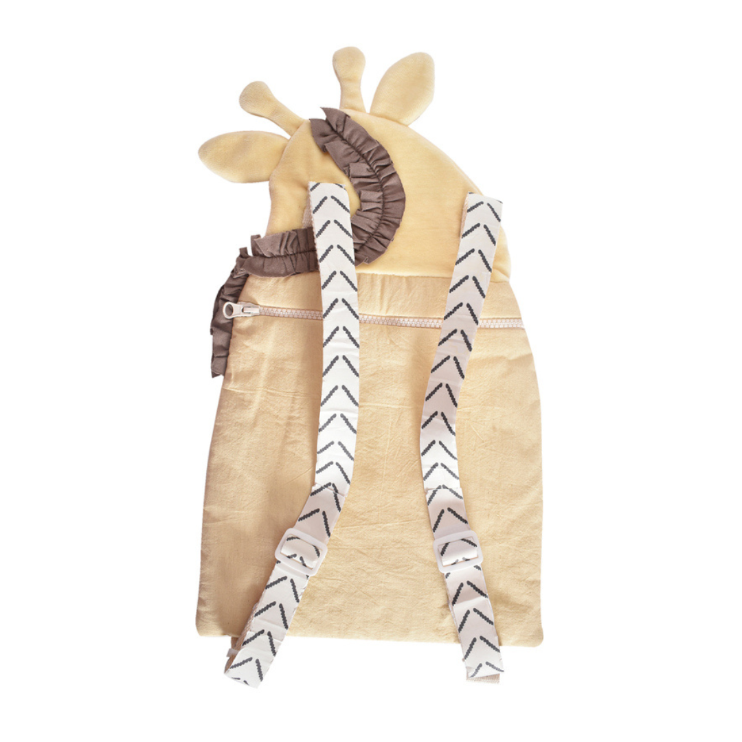 Giraffe Safari Animal Organic Backpack