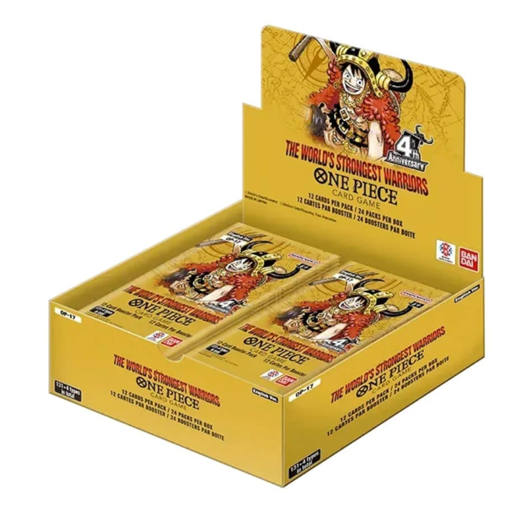One Piece Card Game: Booster Display – The World's Strongest Warriors Sealed [OP-17]