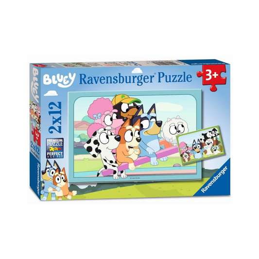 Ravensburger Fun with Bluey Puzzle 2x12pc