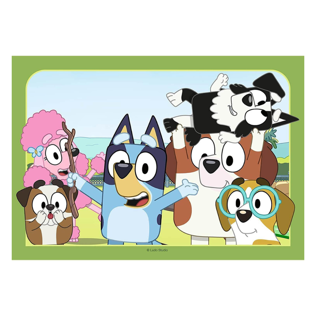 Ravensburger Fun with Bluey Puzzle 2x12pc