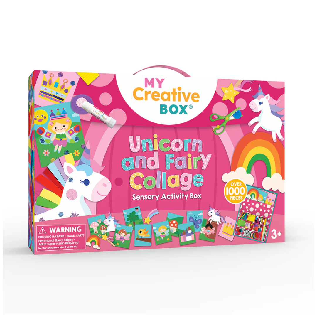 My Creative Box - Sensory Craft Activity Box | Unicorn and Fairy Collage