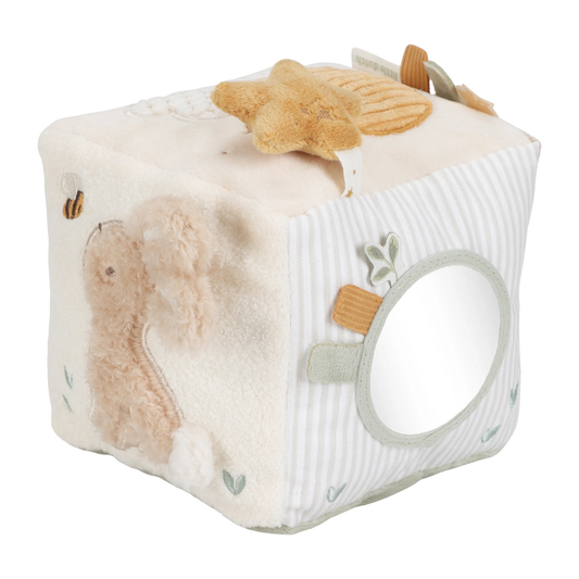 Little Dutch - Newborn Naturals Soft Goose Activity Cube