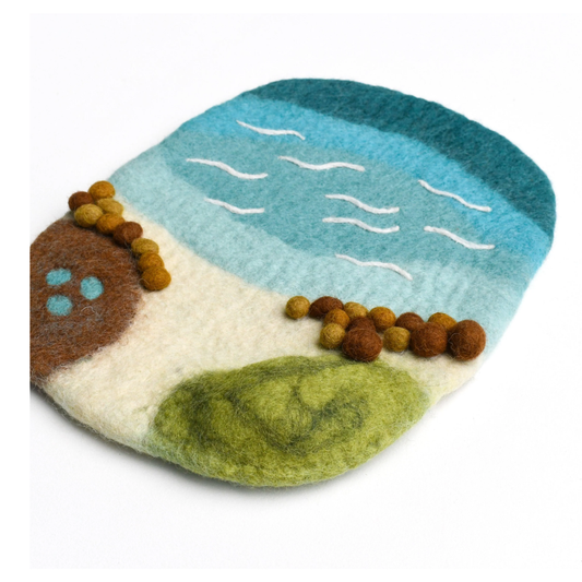 Tara Treasures - Sea, Beach and Rockpool Play Mat Playscape