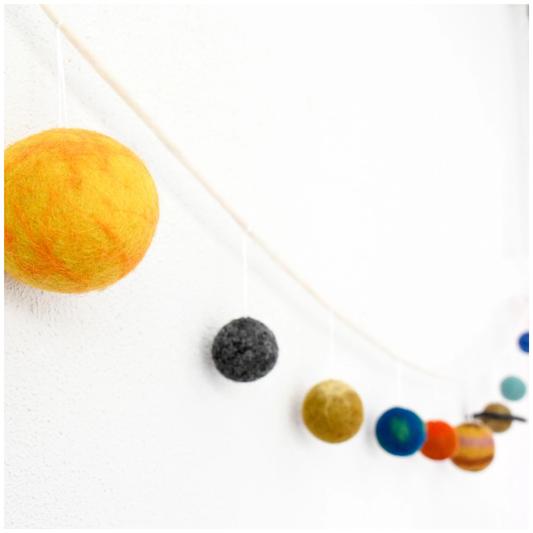 Tara Treasures - Garland | Solar System and Space