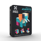 Connetix Tiles 30 Piece PRO Build It 4 Ways - Animals