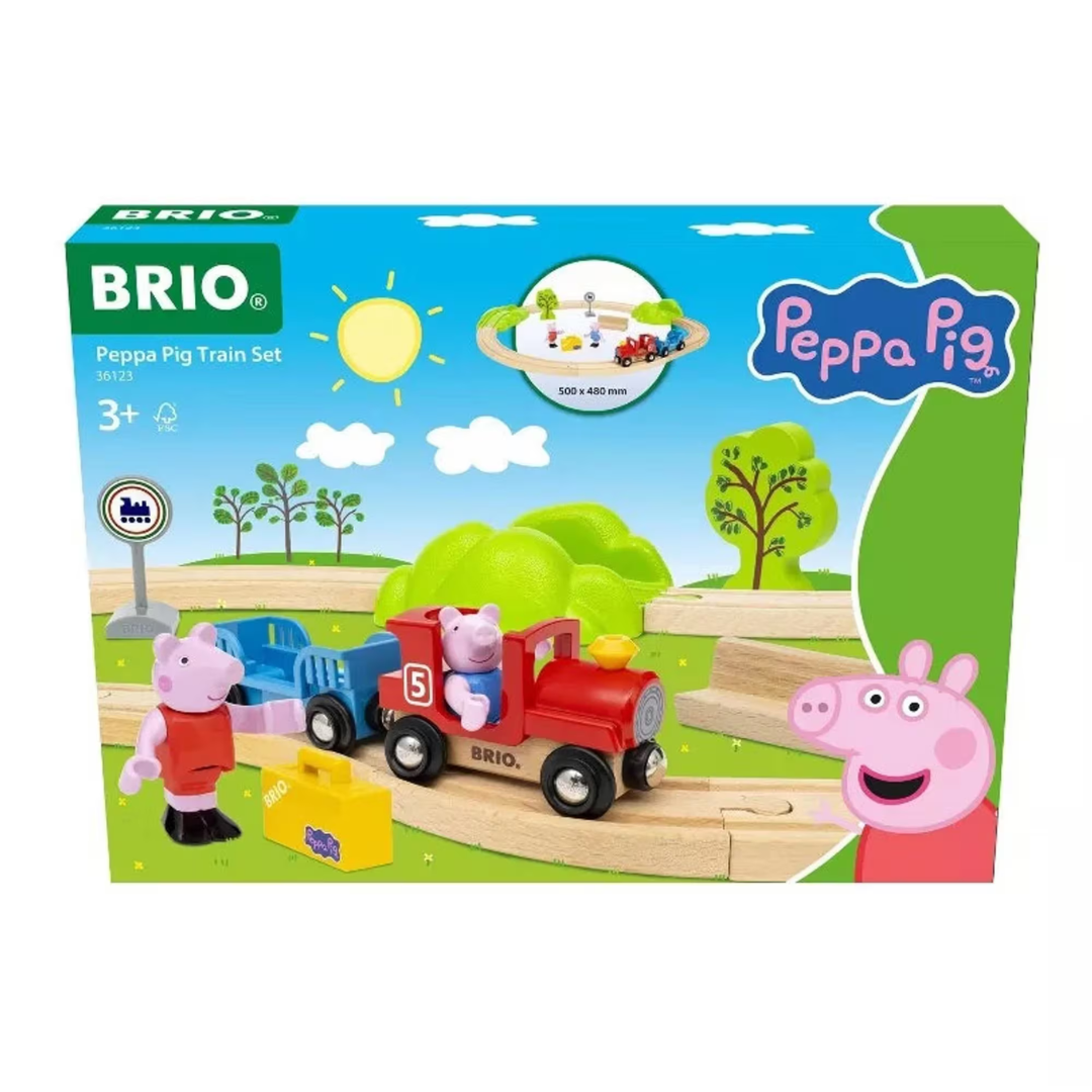 BRIO - Peppa Pig Train Set