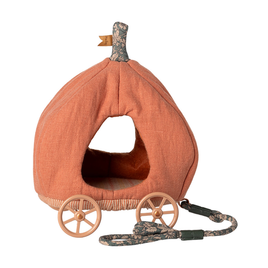 Maileg Pumpkin Carriage Mouse