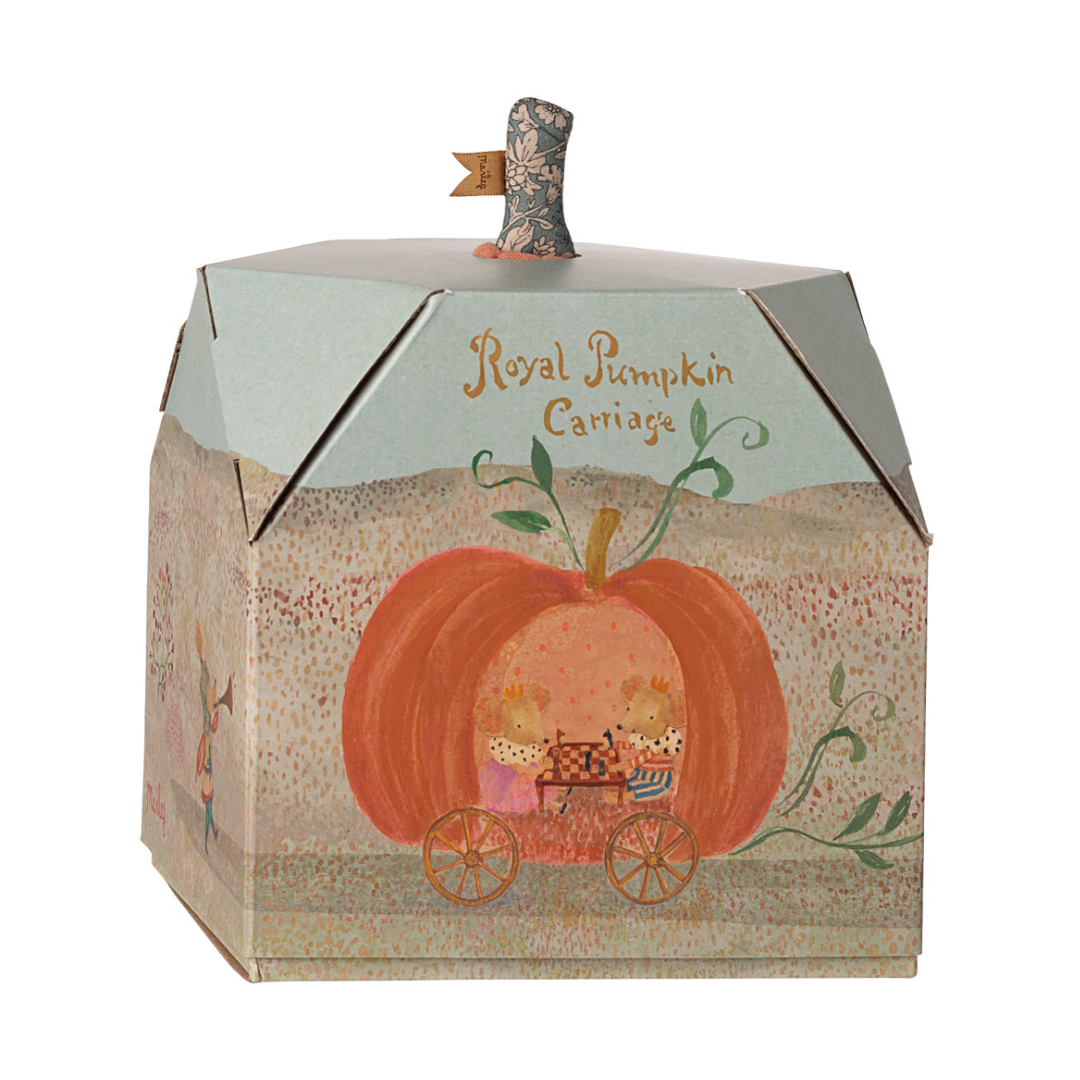 Maileg Pumpkin Carriage Mouse