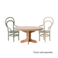 Maileg Oval Dining Table Mouse Nature