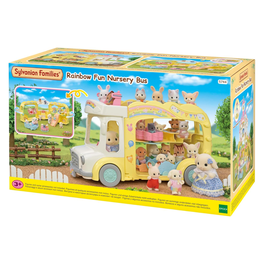Sylvanian Families - Rainbow Fun Nursery Bus