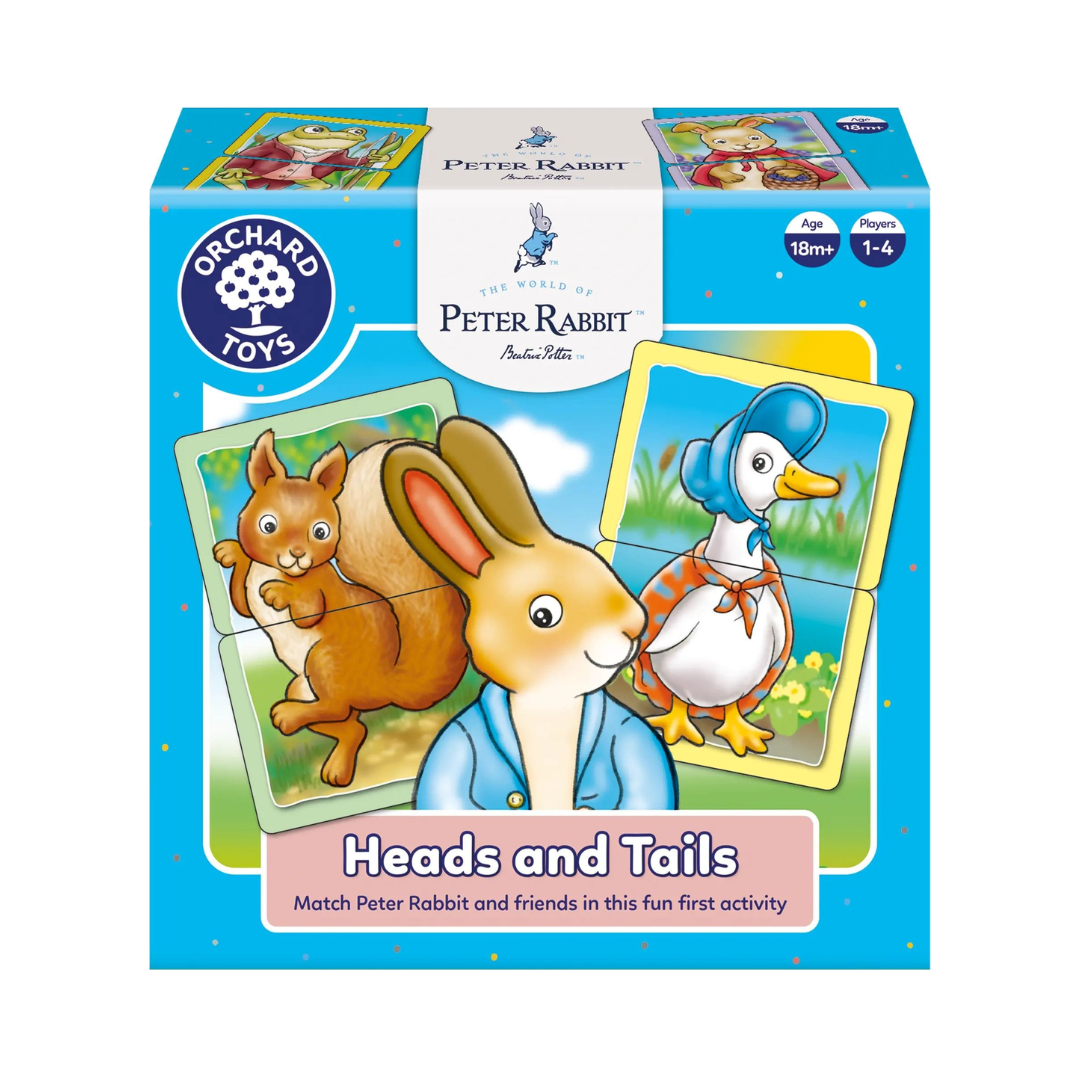 Orchard Toys - Peter Rabbit: Heads and Tails Game
