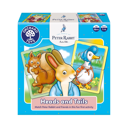 Orchard Toys - Peter Rabbit: Heads and Tails Game